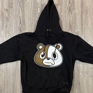 Black Bear Graphic Hoodie